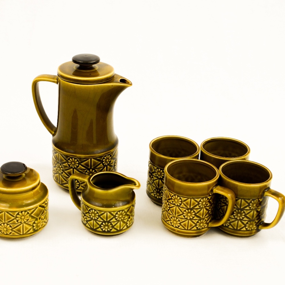 7 piece tea/coffee set